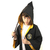 Túnica Infantil Hufflepuff Cosplay Harry Potter Licencia Oficial