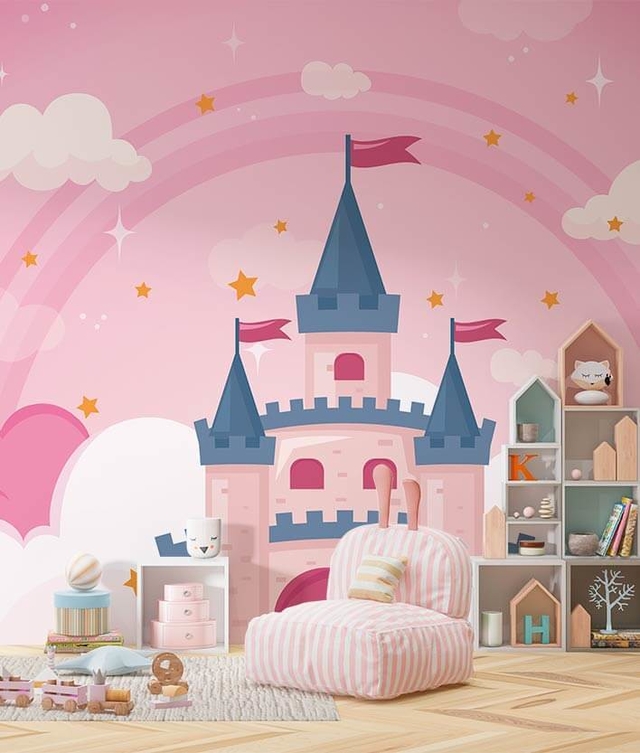 Adesivo De Parede Para Decoração De Casa, Para Bebês, Princesas