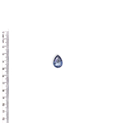 Aplique Chaton Gota Sextavado Azul Montana Sem Caixinha (18mm) - 10 unidades - comprar online