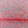 Lonita Glitter Flocado Grande Rosa Chiclete 