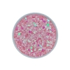 Aplique Confete Coelhinho Holográfico Rosa Claro (4mm)