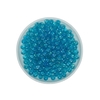 Miçanga Bolinha Translúcida Bola de Sabão Azul (6mm)