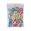 Xuxinha de Cabelo Colorido Candy Pequena (2cm) - 100 unidades