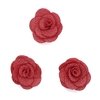 Aplique Flor De Tecido Rosa Chiclete 3cm