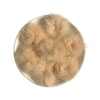 Aplique Pompom Pelinho Pequeno Metade Bege (2.5cm) - 2 unidades - comprar online