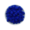 Aplique Pompom Pelinho Brilhante Azul Royal 