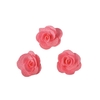 Aplique Flor De Tecido Rosa Neon Claro (3cm) - 5 unidades na internet