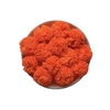 Pompom Malha Telinha Laranja Neon (2.5cm) - 5 unidades