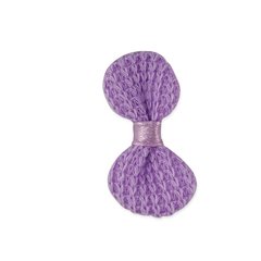 Aplique Lacinho Crochê Pequeno Lilás - 5 Unidades - comprar online