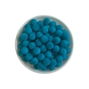 Miçanga Bolinha Veludo Azul Aurora (10mm) - 50 gramas