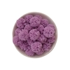 Pompom Malha Telinha Lilás (2.5cm) - 5 Unidades