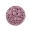 Aplique Pompom Malha Telinha Lilás Claro (1.5cm) - 10 unidades