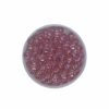 Miçanga Translúcida Bola de Sabão Rosa Claro (10mm)