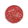 Aplique Confete Círculos Vazado Rosa Chiclete (3mm)
