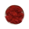 Aplique Pompom Pelinho Pequeno Metade Vermelho