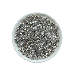 Strass Para Costura Caixinha Prata (4mm)