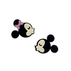 Aplique Minnie e Mickey Beijinho