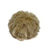 Pompom Pelinho Liso GG Bege (8cm)