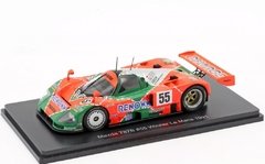 Miniatura Mazda 787B #55 - 24Hs Le Mans 1991 - 1/43 Spark