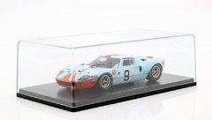 Miniatura Ford GT40 Gulf #9 - 24Hs Le Mans 1968 - 1/43 Spark