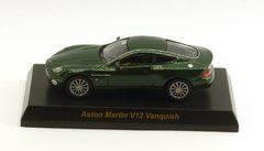 Aston Martin V12 Vanquish Verde - 1/64 Kyosho na internet