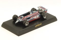 Miniatura Lotus 81 F1 #11 1980 - M. Andretti - 1/64 Kyosho