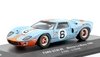 Miniatura Ford GT40 #6 Gulf - Vencedor Le Mans 1969 - 1/43 IXO