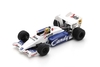 Miniatura Toleman Hart TG184 #19 F1 - Ayrton Senna - GP Mônaco 1984 - 1/43 Spark