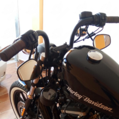 Guidão Frisco Preto Sportster Harley Davidson - loja online