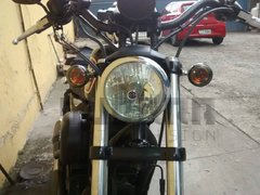 Imagem do Relocador de Setas Dianteiras - Pisca - Harley Davidson Dyna Sportster 883/1200/iron