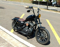 Suporte Relocador de Farol UP - Harley Davidson Sportster 883 - Guerra Custom Design