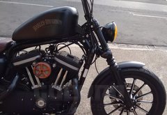 Suporte Relocador De Farol M1 - Harley Davidson Sportster 883 R / Iron