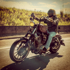 Suporte Relocador de Farol UP - Harley Davidson Sportster 883 - comprar online
