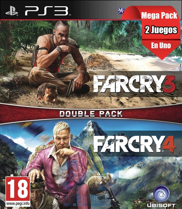 5 JUEGOS EN 1 FAR CRY COLLECTION EN ESPAÑOL PS3