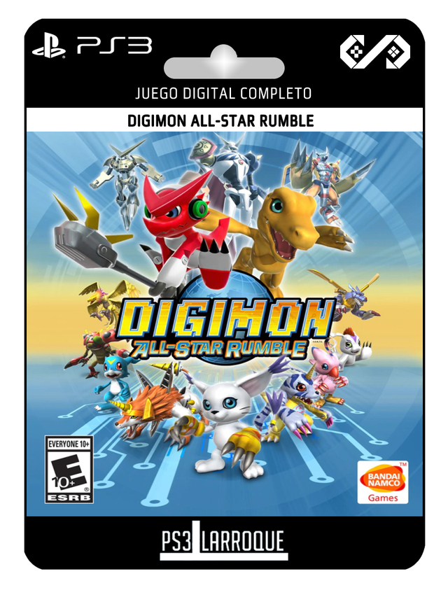 DIGIMON ALL STAR RUMBLE PS3 DIGITAL Ps3 Larroque