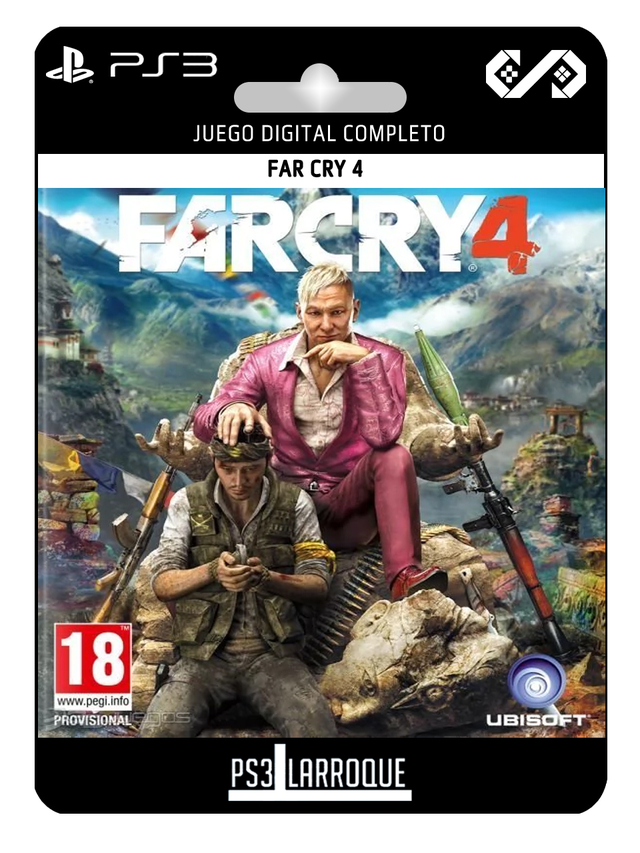 5 JUEGOS EN 1 FAR CRY COLLECTION EN ESPAÑOL PS3