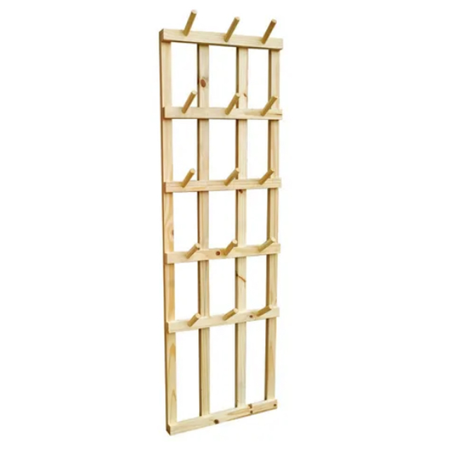 Percheros de pino para pared sale