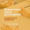 Apto Psicológico para Licencias de Conducir — GRABADO — - comprar online