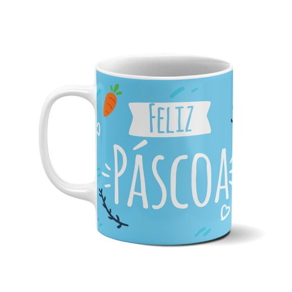 Caneca Pascoa Personalizada Nome Namorado Quero Bis De Você