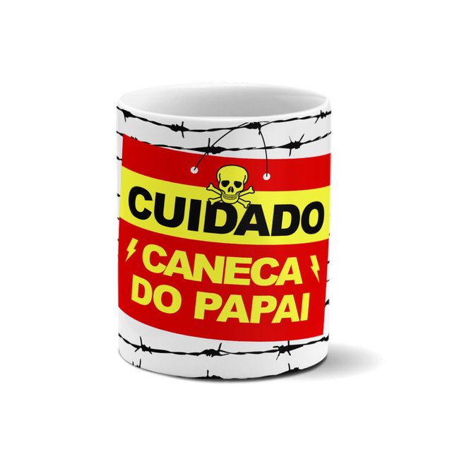 Caneca - Dia dos Pais - Caricatura Personalizada