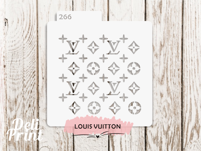 Stencil Patron Louis Vuitton