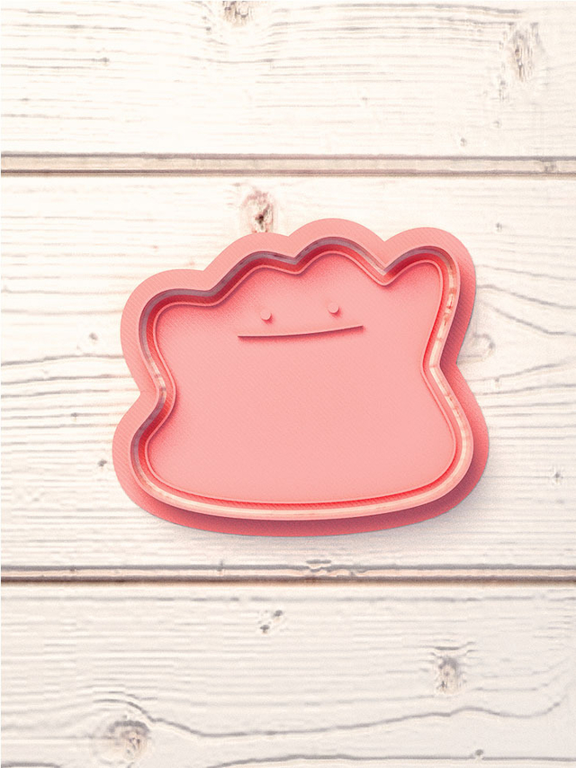 Ditto Pokemon DeliPrint Cortantes Y Stencils ditto-pokemon-deliprint-cortantes-y-stencils