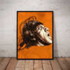 Quadro decorativo cult arte filme laranja mecanica 42x29cm