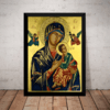 Quadro Arte Sacra Nossa Senhora Desatadora De Nós 42x29cm