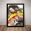 Foto Poster Com Moldura Rasta Bob Marley Quadro 44x32cm