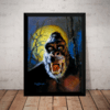 ilustração Basil Gogos Classico Horror Monstro Quadro 42x29