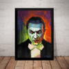 ilustração Basil Gogos Dracula Terror Cinema Quadro 42x29