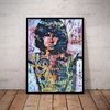 Quadro Neo Pop Art Twaalfhoven Jim Morrison Rei Lagarto 42cm