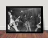 Quadro Fotografia decoração Foto Show Ramones 42x29cm