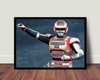 Quadro Foto Tokusatso Metal Hero Jastion Classico 42x29cm